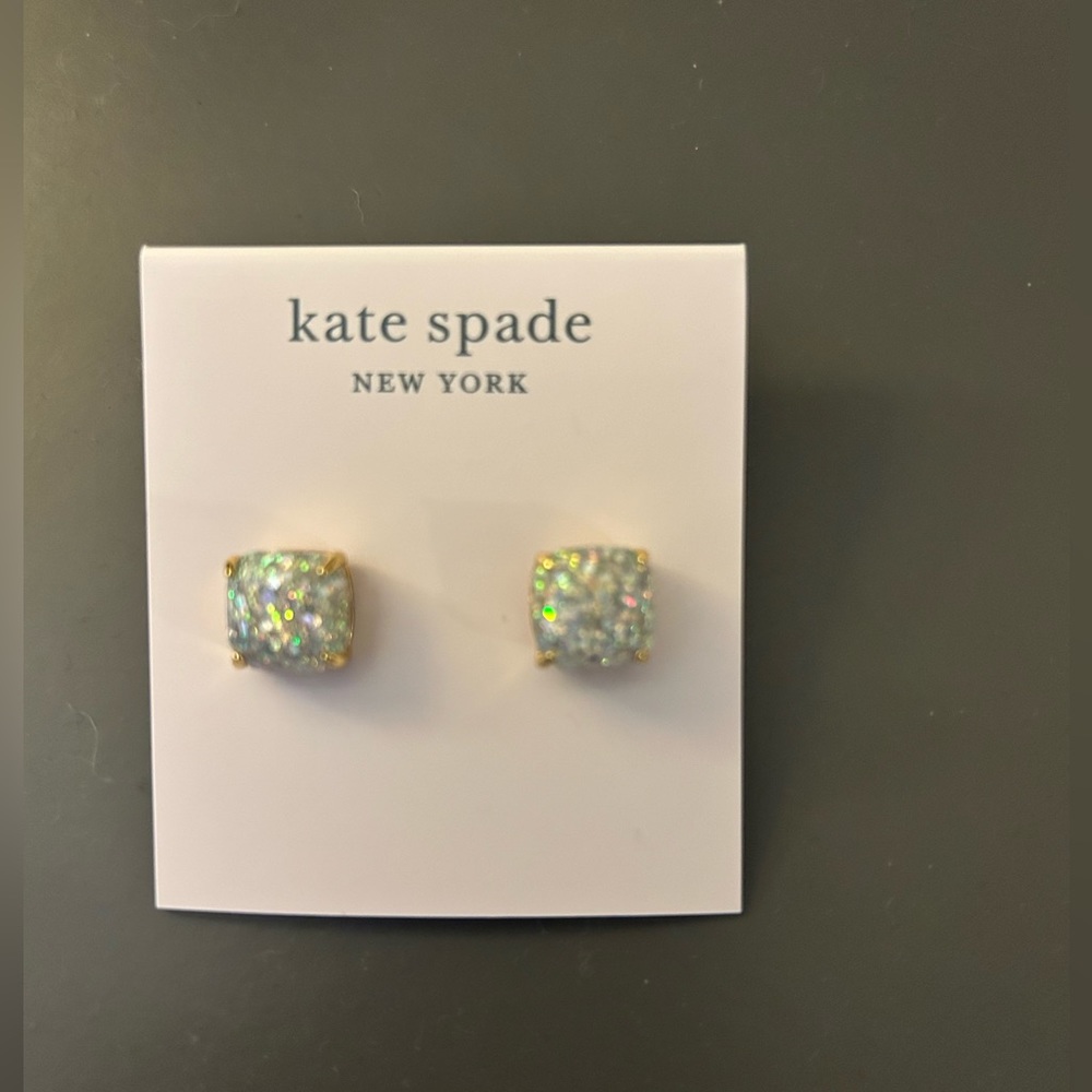 PRICE DROP! Kate spade opal sparkle earrings